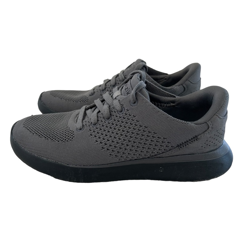 KIZIK Lima Grey Graphite Hands Free Sneakers 7.5 WIDE